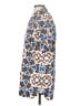 Sandro 100% Cotton Print Blue Short Sleeve Button-Down Shirt Size Sm (1) - photo 5