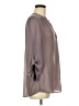 Maurices 100% Polyester Gray 3/4 Sleeve Blouse Size M - photo 4