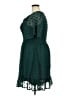 BTFBM 100% Polyester Teal Cocktail Dress Size XXL - photo 5