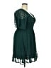 BTFBM 100% Polyester Teal Cocktail Dress Size XXL - photo 4