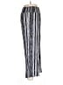 One 5 One 100% Rayon Stripes Silver Blue Casual Pants Size XL - photo 4