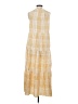 Max Studio Yellow Casual Dress Size S - photo 2