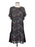 CAbi 100% Polyester Print Gray Casual Dress Size XS - photo 1