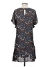CAbi 100% Polyester Print Gray Casual Dress Size XS - photo 2