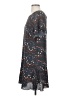 CAbi 100% Polyester Print Gray Casual Dress Size XS - photo 5