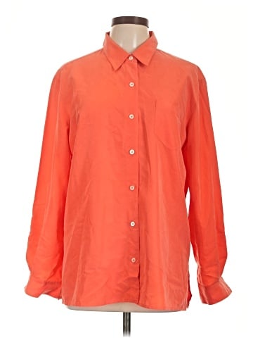 Liz Claiborne Long Sleeve Button-Down Shirt (view 1)