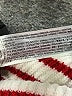 MNG Stripes Ivory Red Pullover Sweater Size XS - photo 8