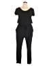 Derek Heart Solid Black Jumpsuit Size XL - photo 1