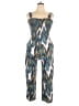 Anrabess Graphic Blue Jumpsuit Size S - photo 1