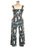 Anrabess Graphic Blue Jumpsuit Size S - photo 2