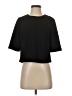 BCBGeneration Black Short Sleeve Top Size S - photo 1