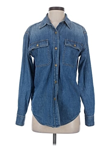 Vince. Long Sleeve Button-Down Shirt (view 1)