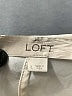 Ann Taylor LOFT 100% Polyester Ivory Sleeveless Blouse Size L - photo 7