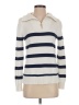 J.Crew Factory Store Stripes White Pullover Sweater Size XS - photo 1