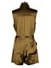 Banana Republic 100% Silk Solid Brown Romper Size S - photo 2