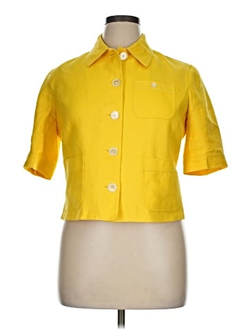 Lauren by Ralph Lauren 3/4 Sleeve Button-Down Shirt (view 1)