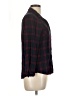 Chocolate 100% Rayon Plaid Black Long Sleeve Button-Down Shirt Size L - photo 4