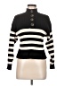 MNG Stripes Black Turtleneck Sweater Size M - photo 1