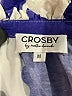 Crosby 100% Polyester Blue Short Sleeve Blouse Size M - photo 7