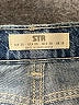 Stradivarius Hearts Blue Jeans Size 6 - photo 7
