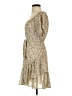 Wishlist 100% Polyester Tan Casual Dress Size S - photo 5
