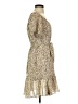 Wishlist 100% Polyester Tan Casual Dress Size S - photo 4