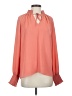 NYDJ Orange Long Sleeve Blouse Size S - photo 1