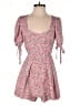 RESA 100% Polyester Floral Pink Romper Size S - photo 1