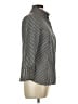 Per Se By Carlisle Stripes Gray 3/4 Sleeve Blouse Size 10 - photo 4