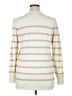 Torrid Stripes Ivory Pullover Sweater Size 1X Plus (1) - photo 2