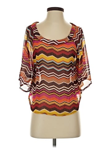 About A Girl Short Sleeve Blouse (view 1)