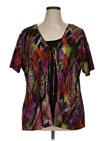 Fred David Short Sleeve Blouse (view 1)