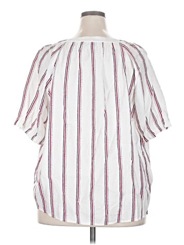Cj Banks Short Sleeve Blouse (view 2)