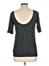 Gap Gray Short Sleeve Top Size L - photo 2