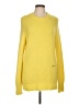 Ganni Yellow Wool Pullover Sweater Size L - photo 1