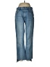 GRLFRND 100% Cotton Hearts Blue Jeans Size 28 waist - photo 1