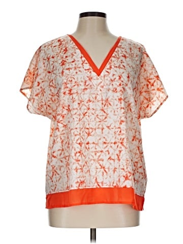 DKNY Short Sleeve Blouse (view 1)