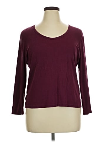Ann Taylor Factory 3/4 Sleeve T-Shirt (view 1)