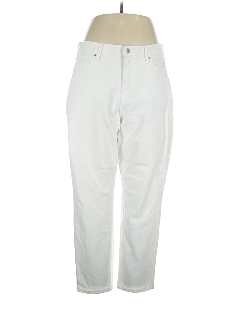 Pre-owned Old Navy Jeans In Ivory