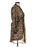 a.n.a. A New Approach 100% Polyester Animal Print Brown Kimono Size L - photo 4