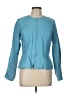 Doncaster Collection 100% Leather Teal Leather Jacket Size 12 - photo 1