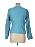 Doncaster Collection 100% Leather Teal Leather Jacket Size 12 - photo 2