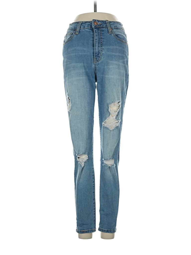 Pre-owned Forever 21 Jeans In Blue