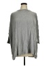 Vertical Design Gray Poncho Size 1X - photo 1
