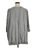 Vertical Design Gray Poncho Size 1X - photo 2