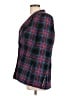 J.Crew Plaid Black Wool Blazer Size 12 - photo 5
