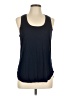 Three Dots Blue Tank Top Size L - photo 1