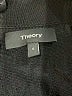 Theory 100% Viscose Solid Black Casual Skirt Size S - photo 4