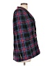J.Crew Plaid Black Wool Blazer Size 12 - photo 4