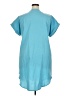 Unbranded 100% Polyester Blue Casual Dress Size XXL - photo 2